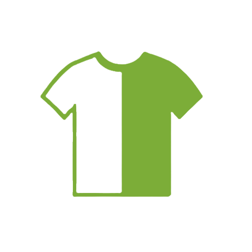 Half and half football shirt