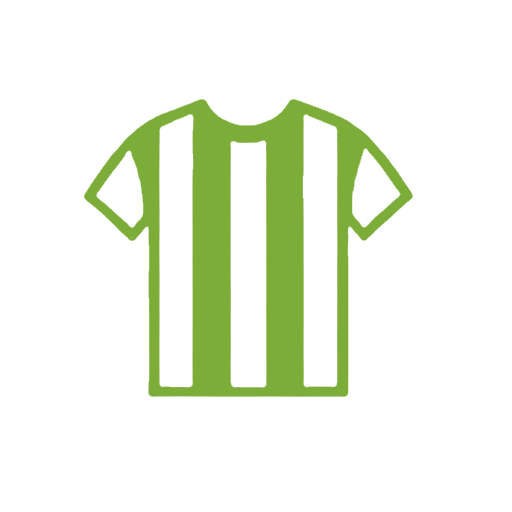 Striped football shirt